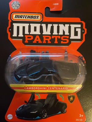 Matchbox Moving Parts Lamborghini Centenario sealed