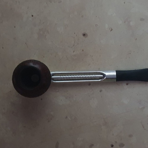 Falcon pipe used, made in England, briar wood bowl