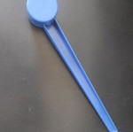 Ironmaxx XXL scoop πρωτεΐνης 30cm, μπλε