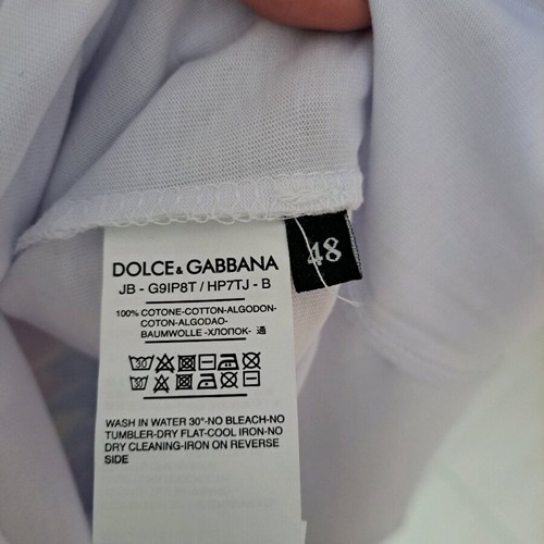 Dolce & Gabbana women's T-shirt new oversized white