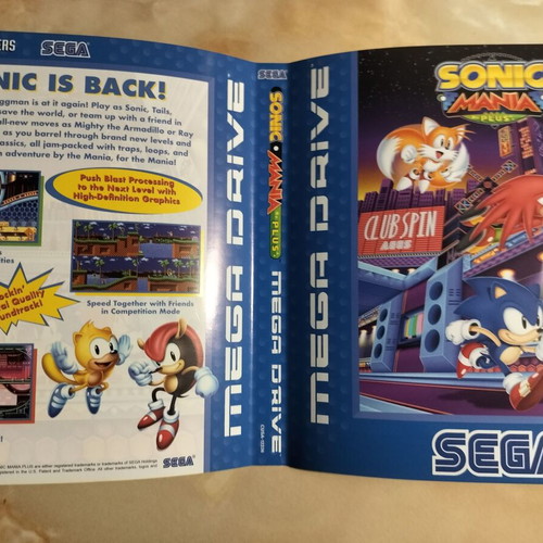 Sonic Mania Plus PS4 Limited Edition like new