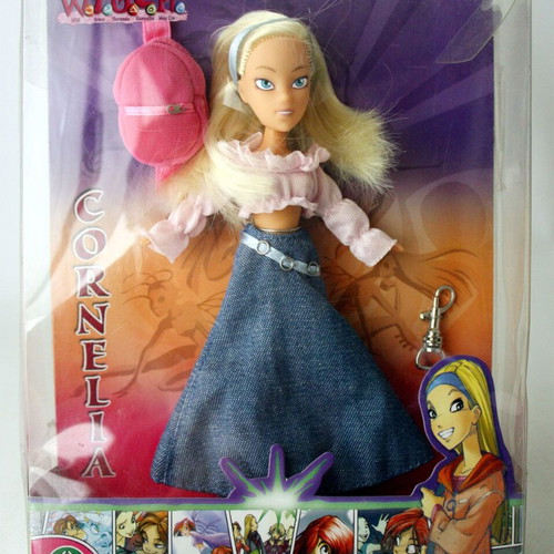 Disney W.I.T.C.H. Cornelia doll and keychain new