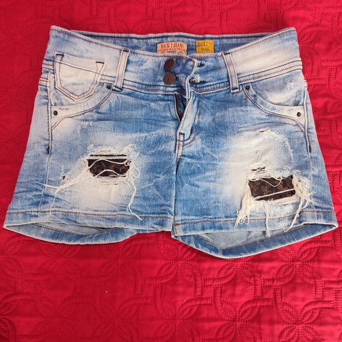 Back2jeans handmade denim shorts like new, size XS