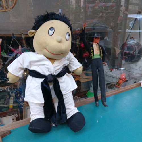 El Greco Karate Plush Doll used from 1980s