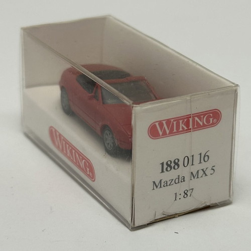 Mazda MX 5 Cabriolet Wiking 1:87 plastic collectible toy car used