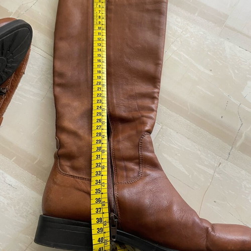 Progetto leather boots tan size 37 like new