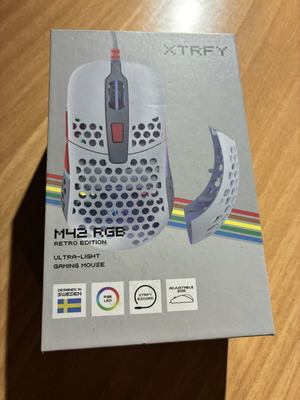 XTRFY M42 RGB Retro Gaming Wired Mouse new