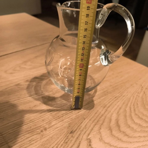 Crystal pitcher like new