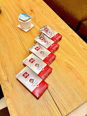 Illy espresso capsules, pack of 50, August 2026