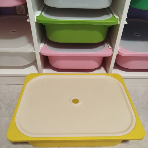IKEA Trofast storage furniture like new with colorful boxes