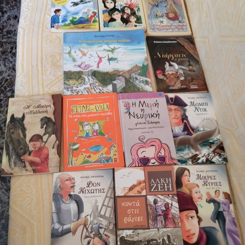 Children's and Teen Books used, pack of 12, classic and modern literature