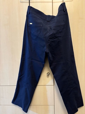 Fabric pants used, blue, size M 38 10