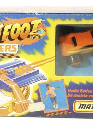Matchbox Hot Foot Racers Orange Car 1991 New, European Exclusive