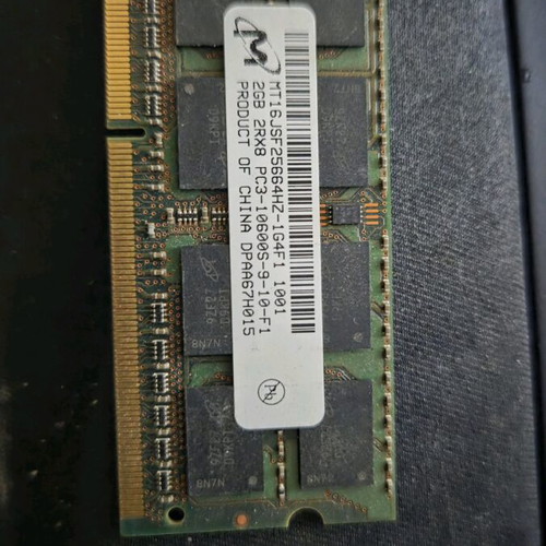 2GB SODIMM DDR3 for laptop used