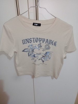 Crop top beige size S like new