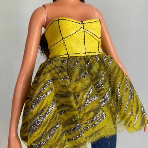Mattel Stardoll by Barbie Doll Space Brunette used, original outfit
