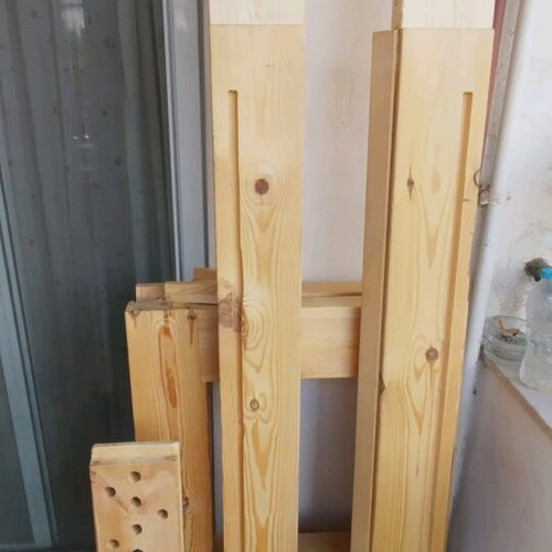 Carpenter Workbench like new, 197 cm length, adjustable support