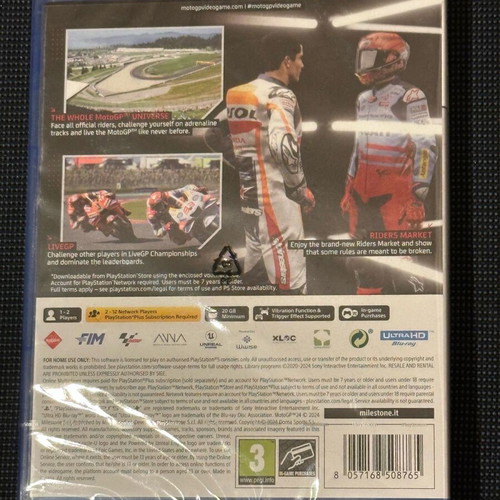 Moto GP 24 PlayStation 5 new with seal