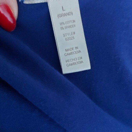 Ambiance apparel women's branded top with puff sleeves like new