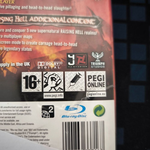 Overlord Raising Hell PS3 game