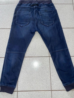 Zara Man Denim Jogger pants size L like new, blue