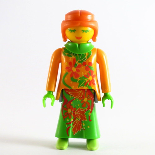 Playmobil figure girl with sunflower series 11 9147 new