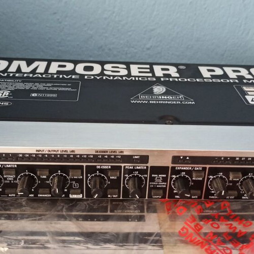 Behringer Composer Pro-XL MDX2600 analog dynamic processor like new