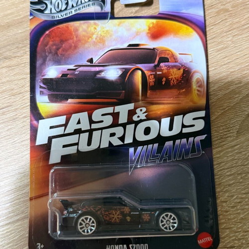 Hotwheels Honda S2000 Fast and Furious new sealed