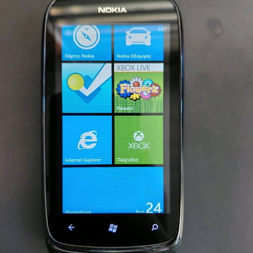 Nokia Lumia 610 black used, 8GB storage
