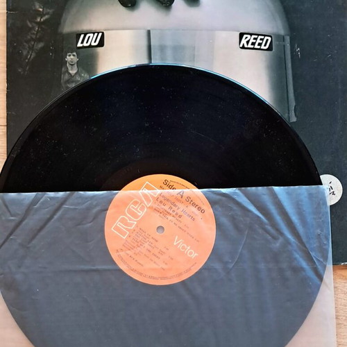 Lou Reed Legendary Hearts LP like new, rock
