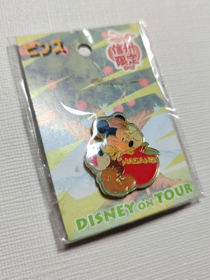Disney Disneyland Nagano Japan Micky Moose genuine pin new