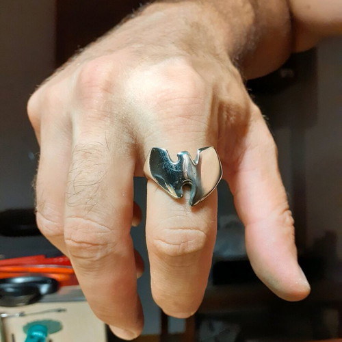 Wu Tang Clan custom silver ring 925 new