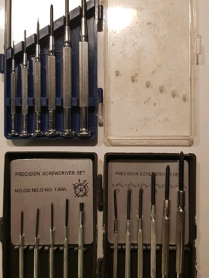 Various tools used with case