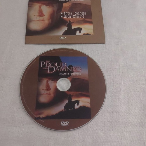 DVD The Proud and Damned used, classic western with subtitles