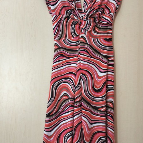Oltre Summer Dress XXL Like New, Colorful Polyester