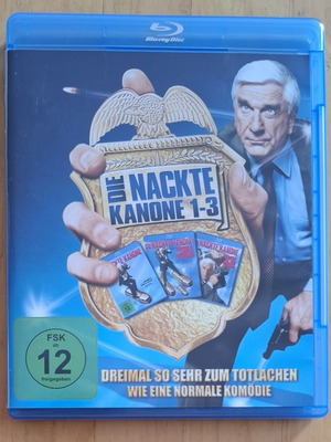 The Naked Gun Trilogy Blu-ray set like new, comedy crime