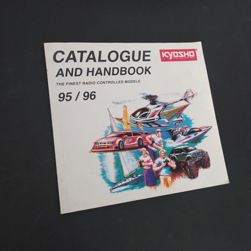 Vintage Kyosho radio control models catalogue 1995-96