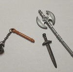 Playmobil όπλα ιπποτών σετ μεταχειρισμένο, σε πολύ καλή κατάσταση
