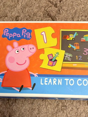 Peppa Pig Learn to Count like new and complete