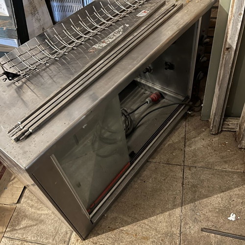 Rotisserie used, electric with 5 spits