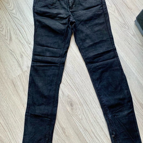 Latino jeans with leather texture like new
