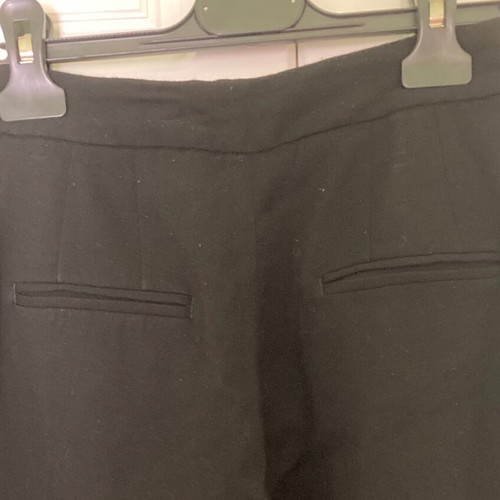 Massimo Dutti Black High-Waisted Tailored Pants XS like new