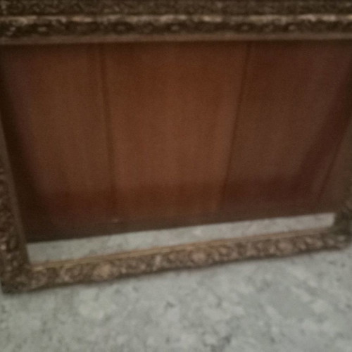 Frame used, large gold without mirror