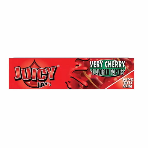 Juicy Jays King Size Very Cherry cigarette paper new