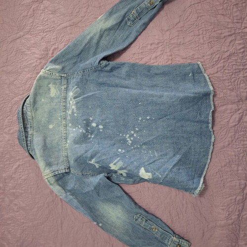 Zara denim shirt jacket like new, size 6 years, blue
