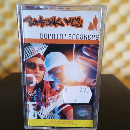 Bomfunk MC's Burnin' Sneakers audio cassette album new