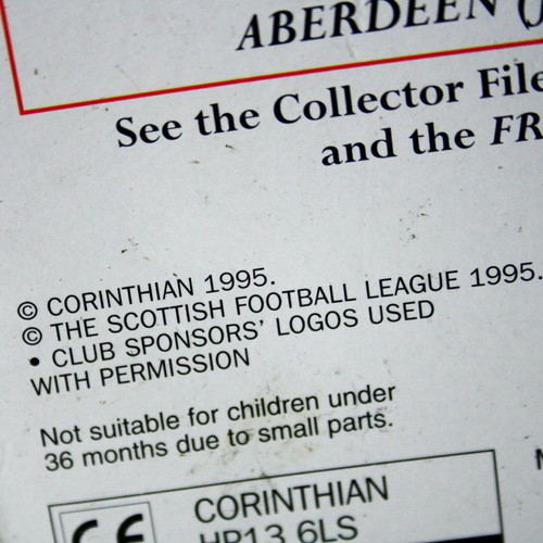 Paul Gascoigne Rangers SFL Football 1995 vintage figure new