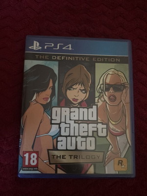 Grand Theft Auto The Trilogy PS4 game