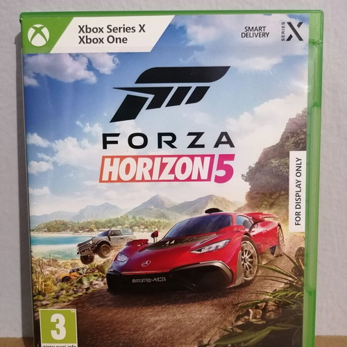 Forza Horizon 5 promo-display case used, Xbox One & Series X
