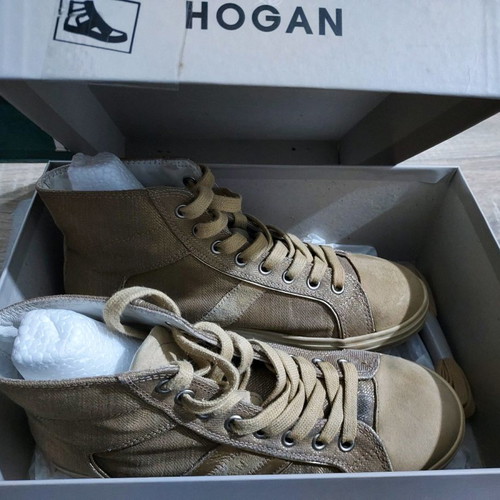 Hogan boots used beige gold, size 37